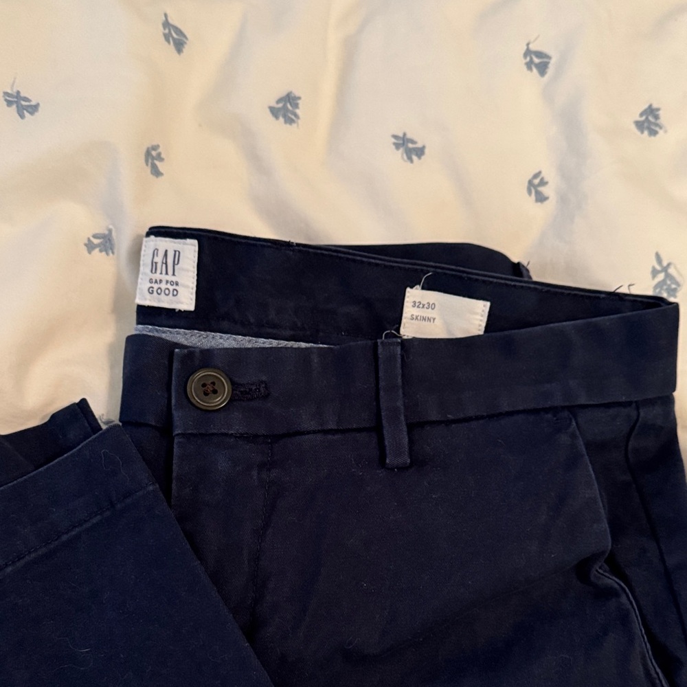 GAP Men's Dark Blue Chinos